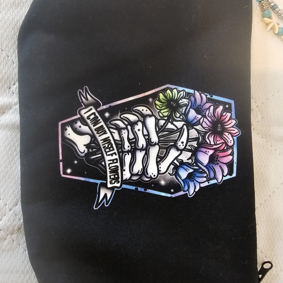 Sky Blue Beach Double Anklet & I can buy myself flowers Bag - Picture 4 of 7